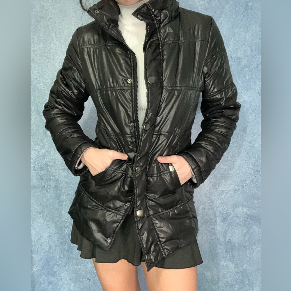 Women's Black Puffer Jacket